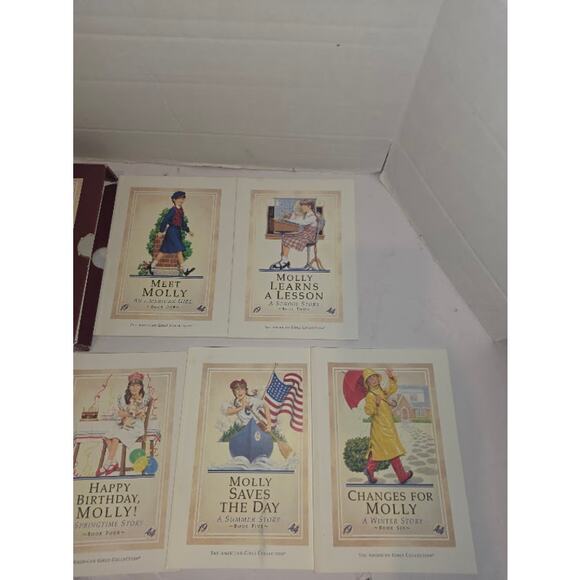 Molly American Girl Collection Box Set Book Lot Pleasant Company Historical - Picture 3 of 8